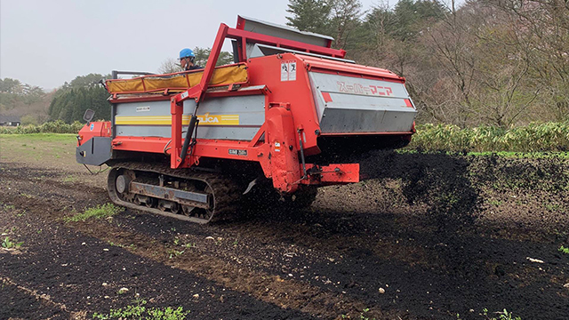 地元農家への供給