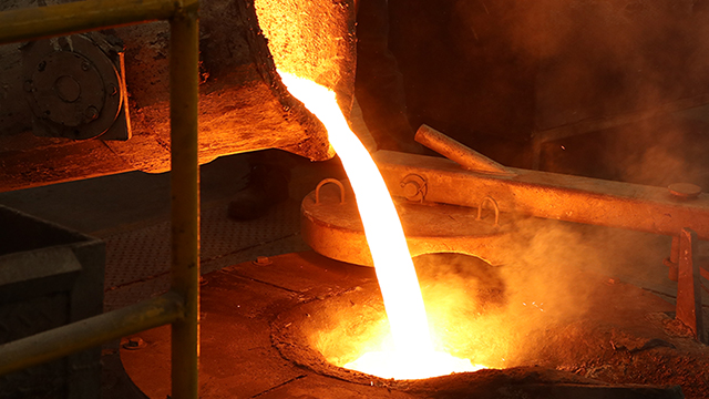 精錬所での貴金属回収